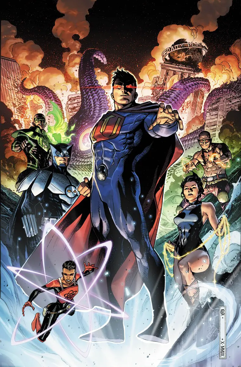 Crime Syndicate #1, Cheung cover