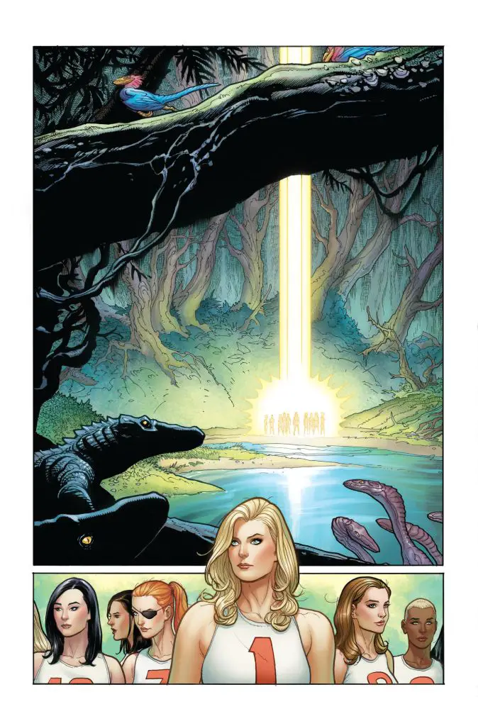Fight Girls #1, preview page 1