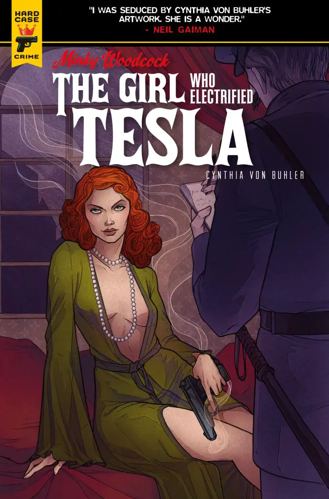 MINKY WOODCOCK - THE GIRL WHO ELECTRIFIED TESLA #2, cover A