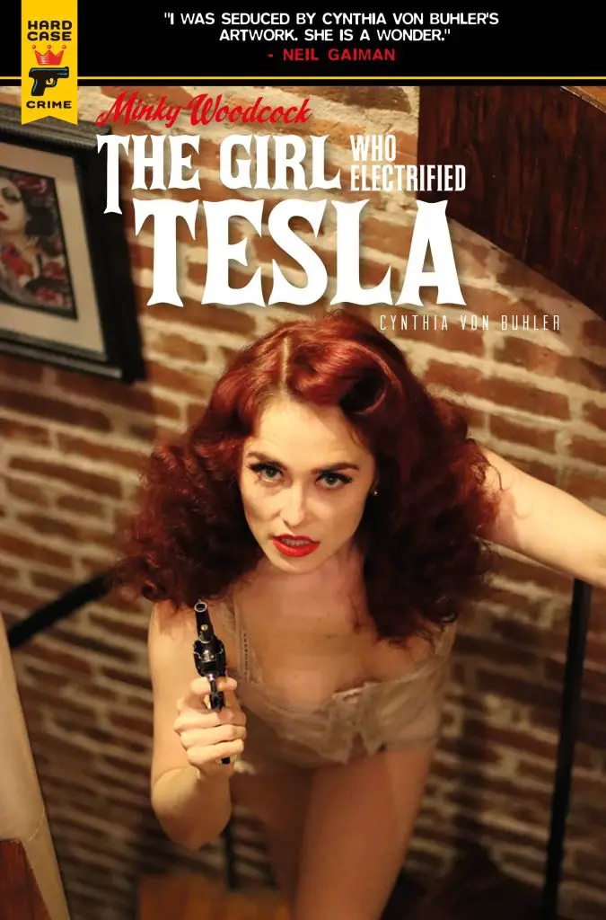 MINKY WOODCOCK - THE GIRL WHO ELECTRIFIED TESLA #2, cover B