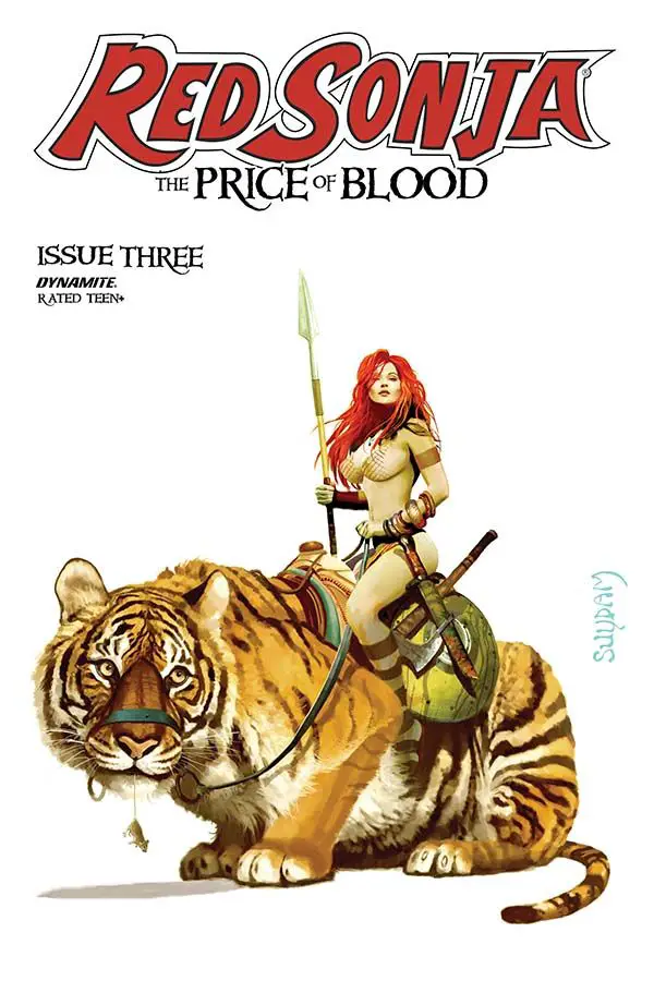 RED SONJA - THE PRICE OF BLOOD #3, cover