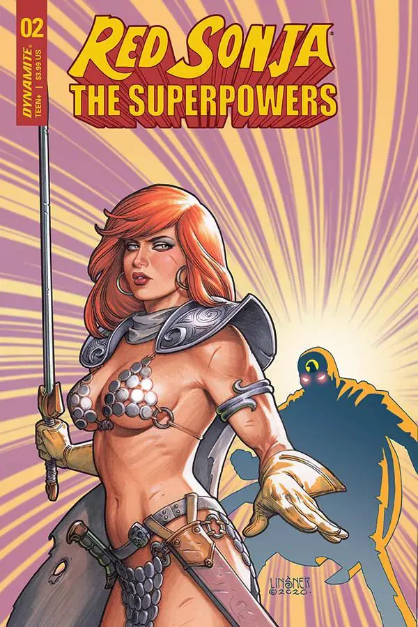 Red Sonja: The Superpowers #2, cover B