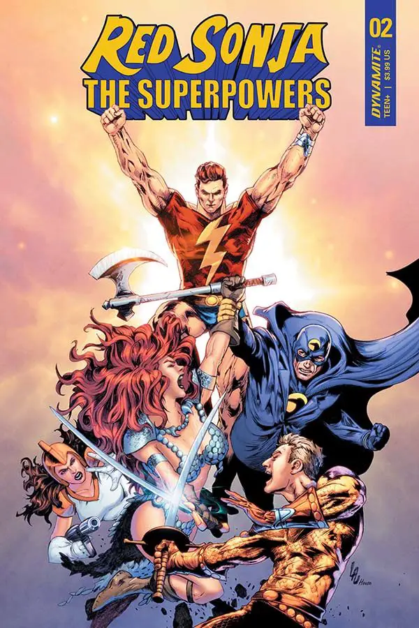 Red Sonja: The Superpowers #2, cover C