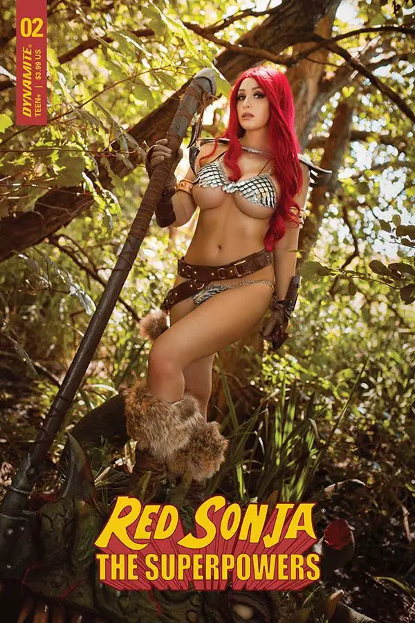 Red Sonja: The Superpowers #2, cover E