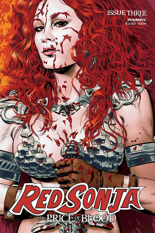Red Sonja The Price of Blood #3, cover B