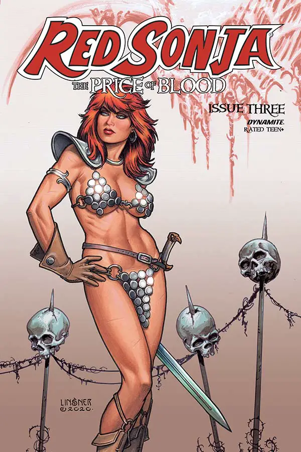 Red Sonja The Price of Blood #3, cover C