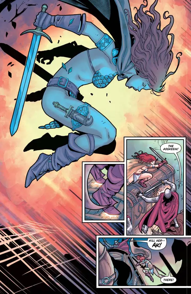 Red Sonja The Price of Blood #3, preview page 4