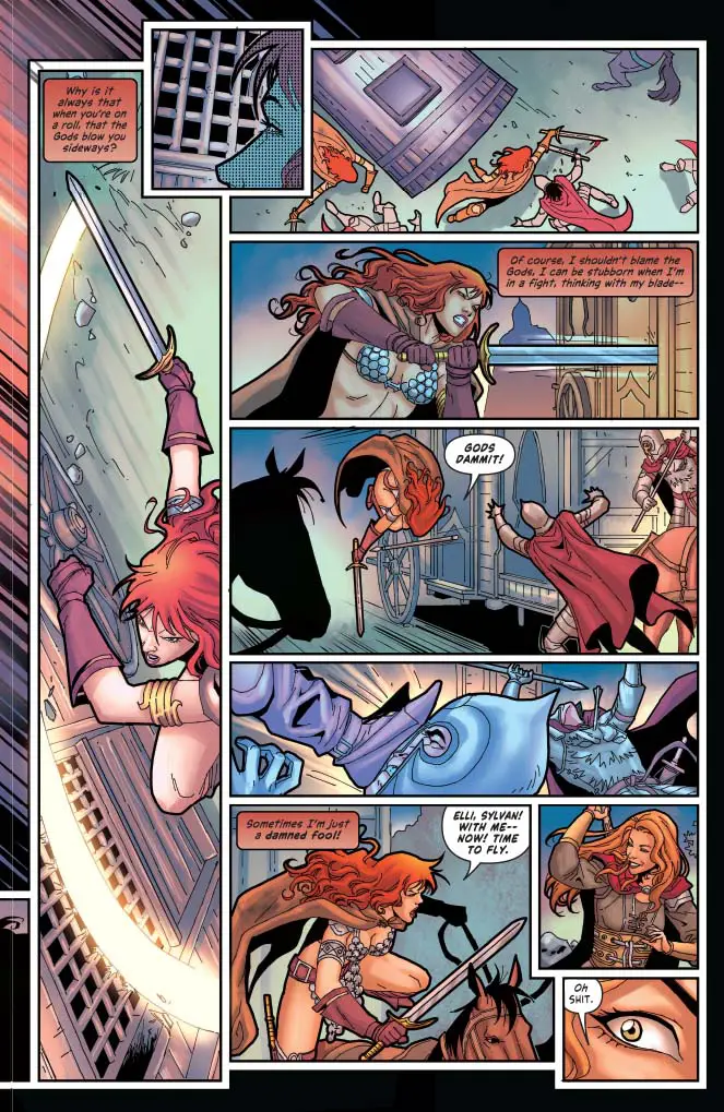 Red Sonja The Price of Blood #3, preview page 5