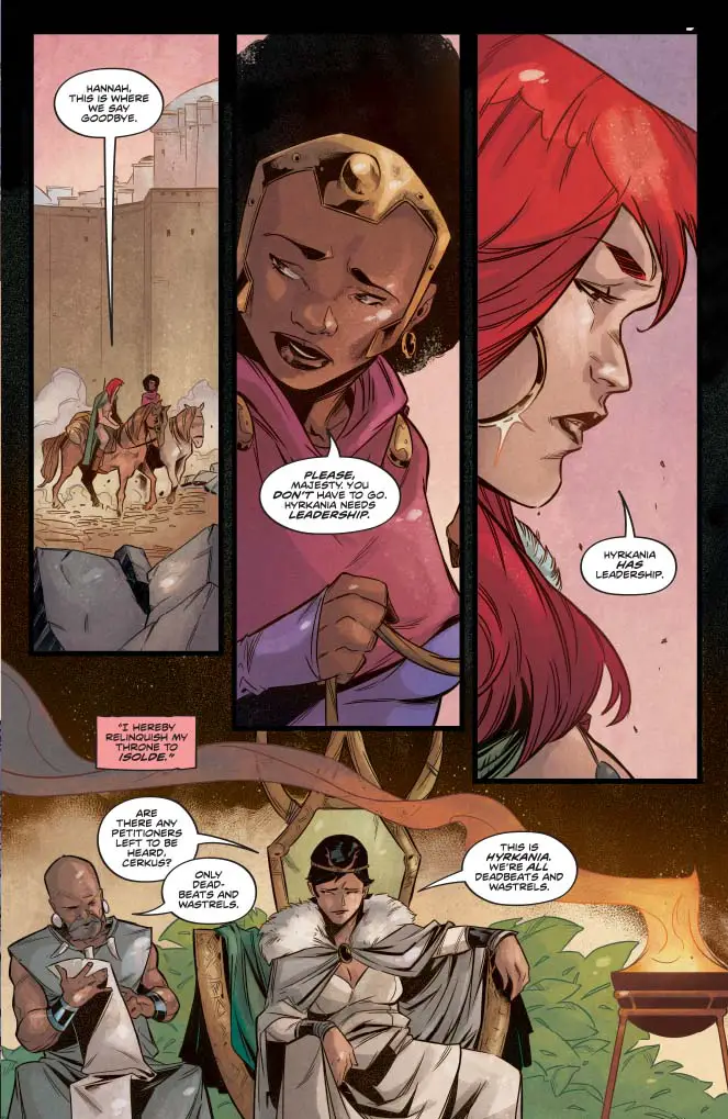 Red Sonja Vol 5 #24, preview page 5