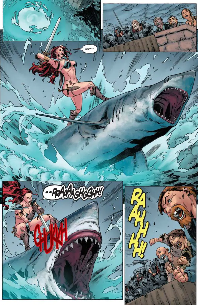 Red Sonja - Worlds Away (Vol. 5), preview page 17