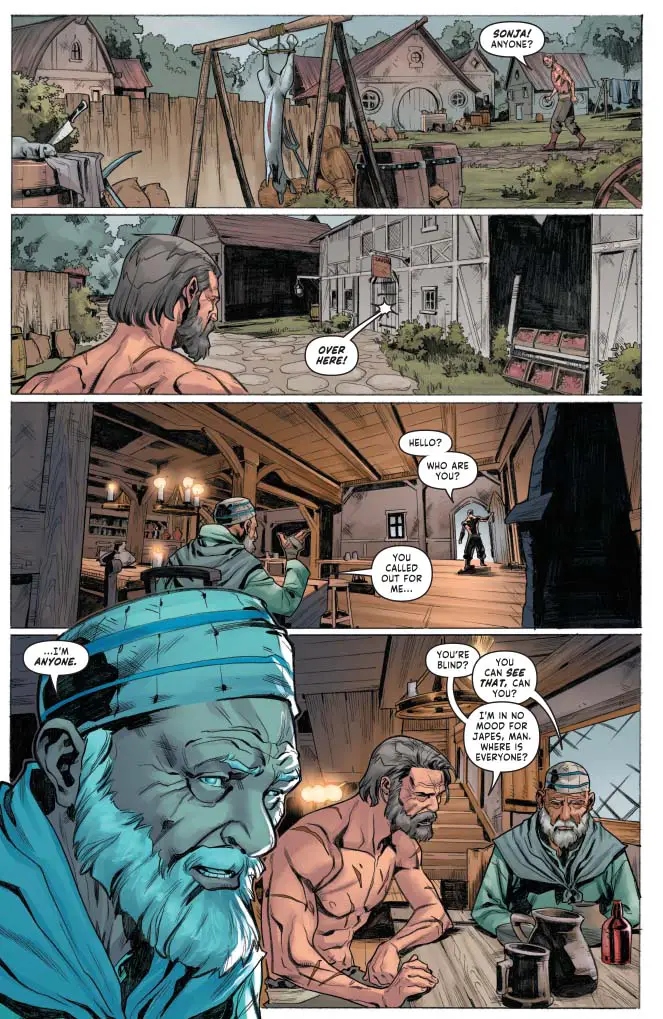 Red Sonja - Worlds Away (Vol. 5), preview page 8