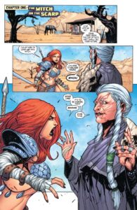 Red Sonja Valentine's Day Special 2021, preview page 1