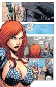 Red Sonja Valentine's Day Special 2021, preview page 2