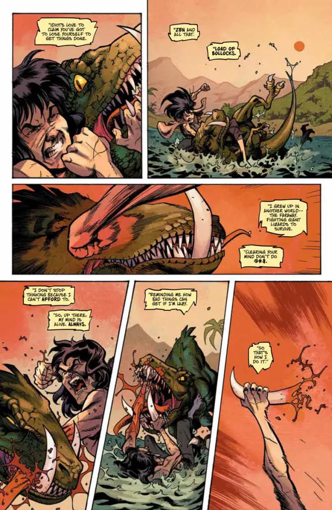 Savage #1, preview page 2