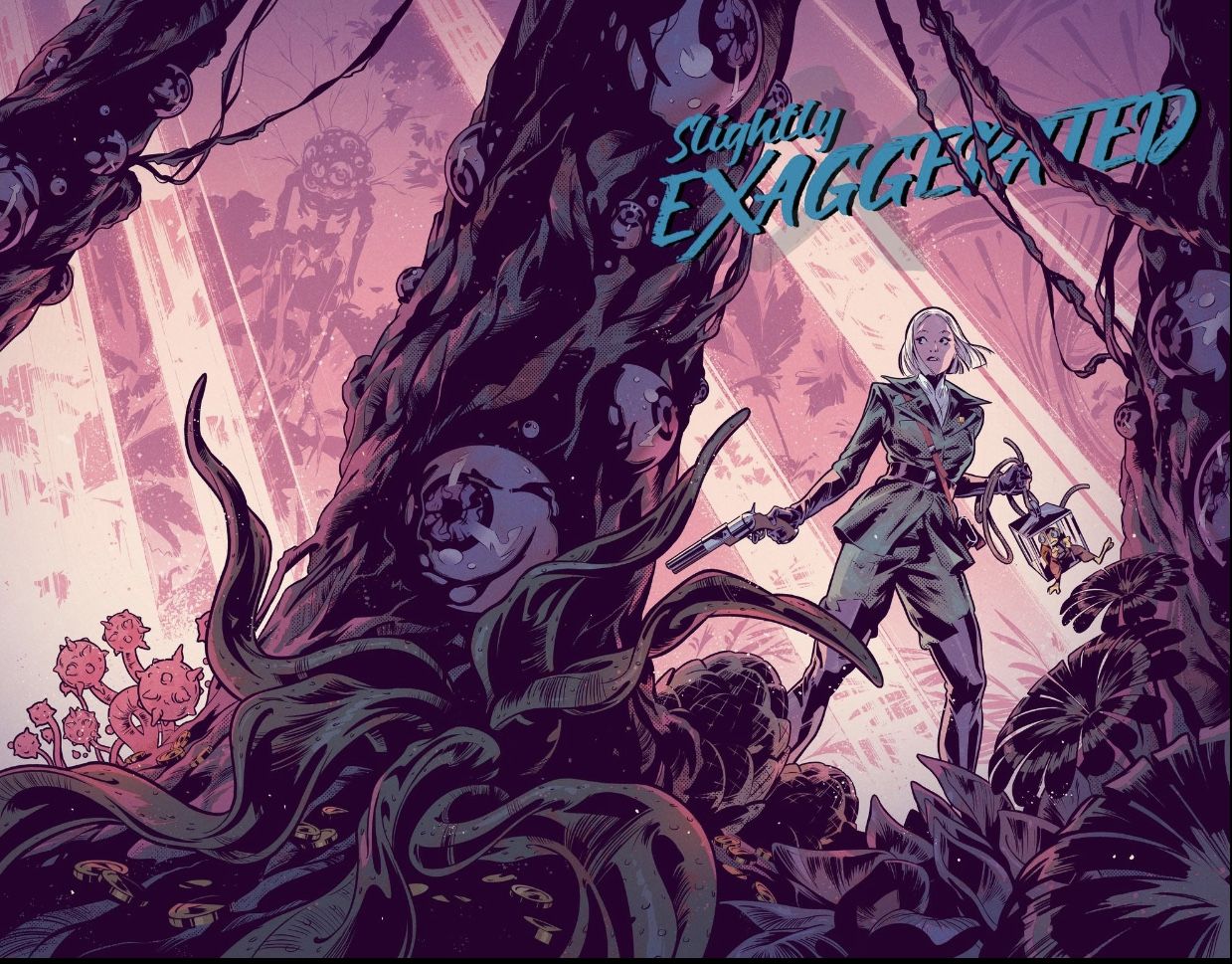 Slightly Exaggerated #2, Wraparound Cover