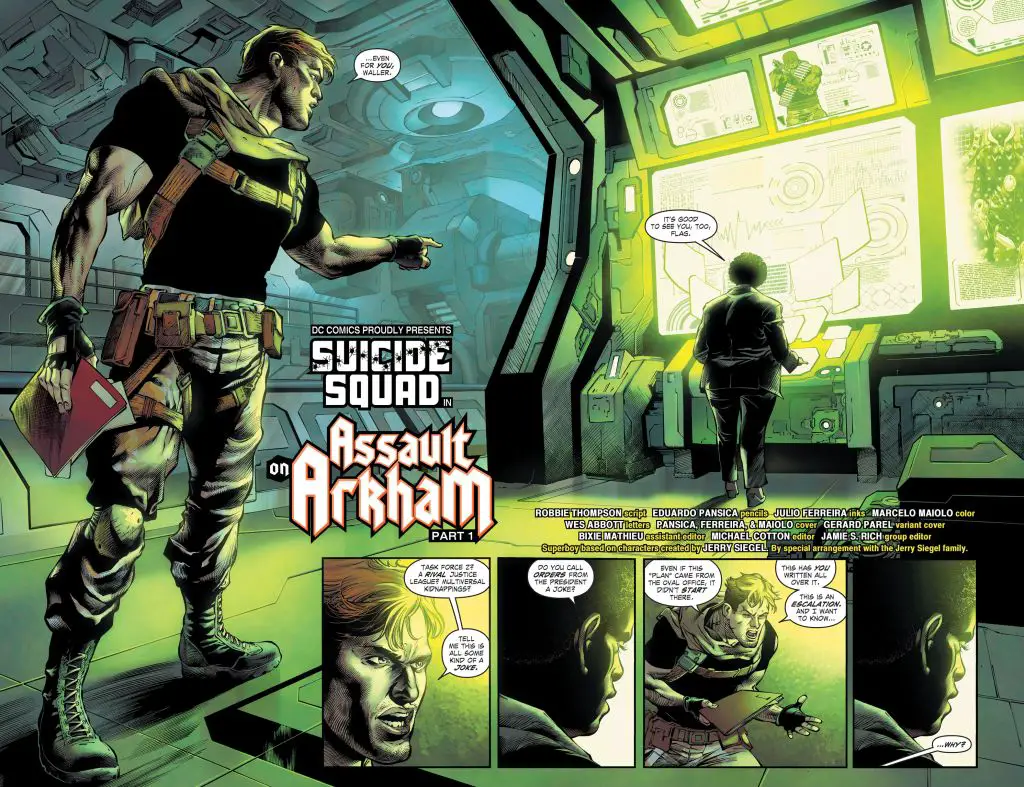 Suicide Squad #1, preview page 2