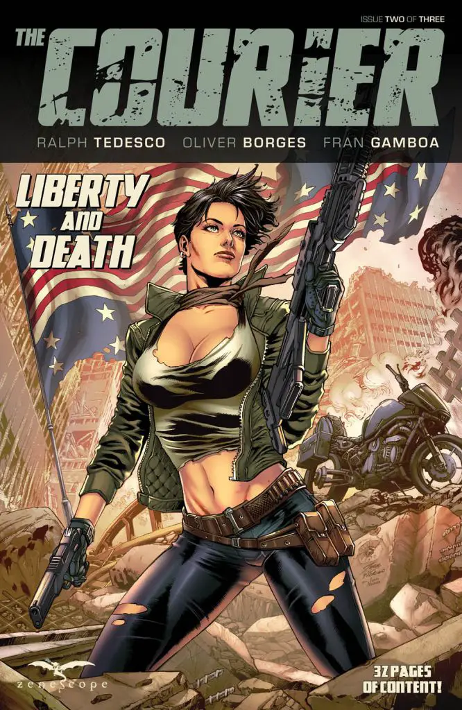 The Courier - Liberty & Death #2, cover A