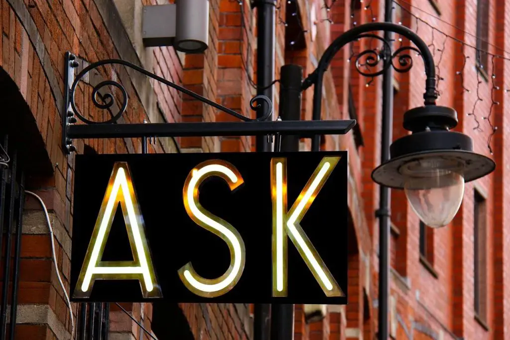 ask sign