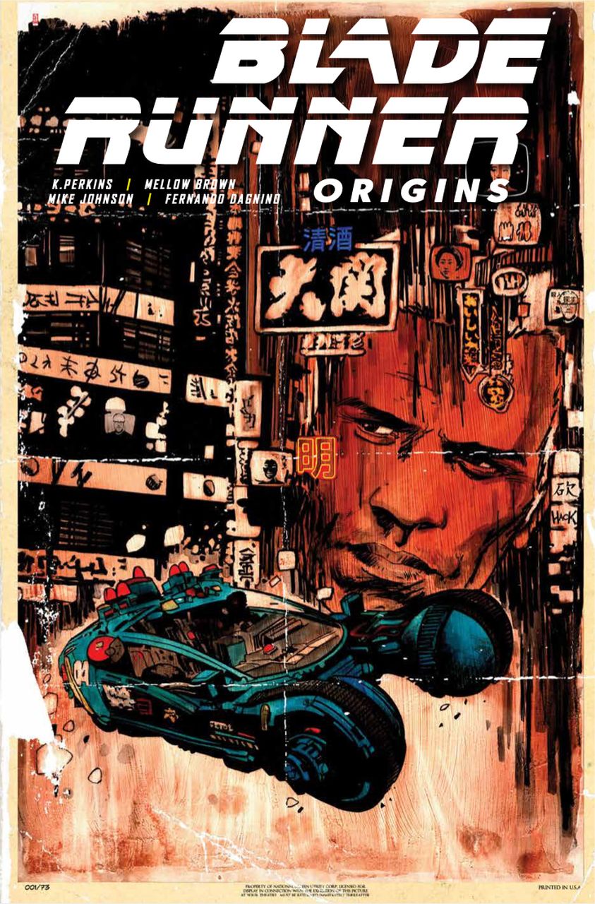 Blade Runner Origins #1, cover D