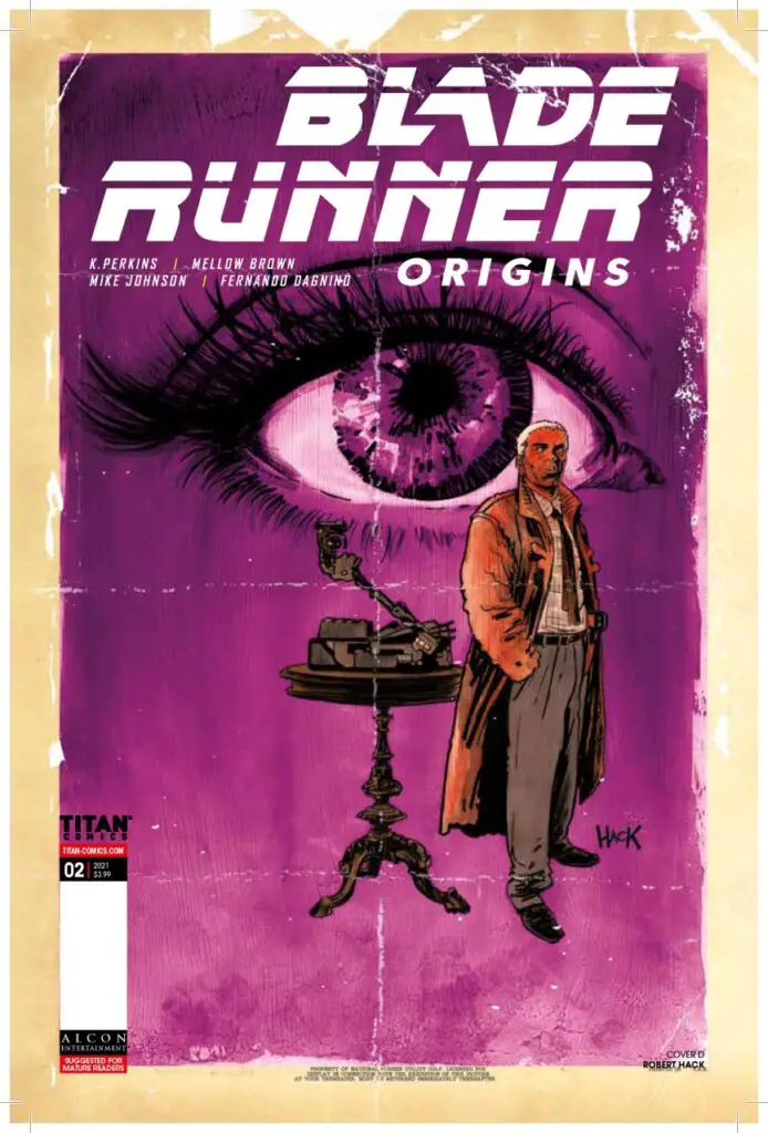 Blade Runner Origins #2, cover D