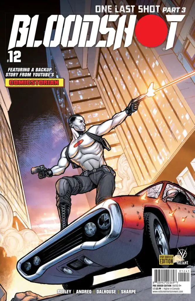 Bloodshot #12, preorder cover