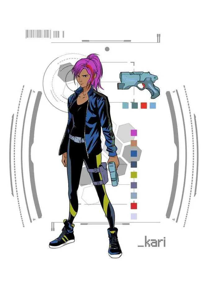Freaky Tales #1, Kari profile