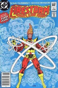 Fury of Firestorm #1, cover