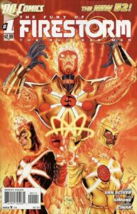 Fury of Firestorm - New 52 #1, cover