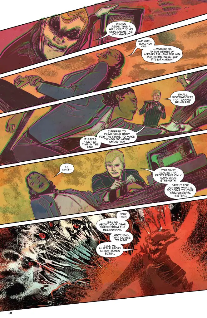 James Bond - Reflections of Death OGN, preview page 10