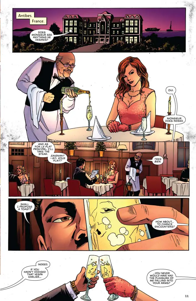 James Bond - Reflections of Death OGN, preview page 11
