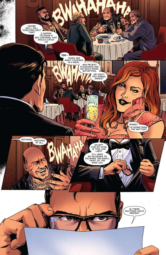 James Bond - Reflections of Death OGN, preview page 12