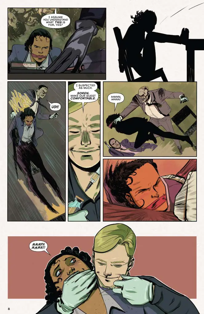 James Bond - Reflections of Death OGN, preview page 8