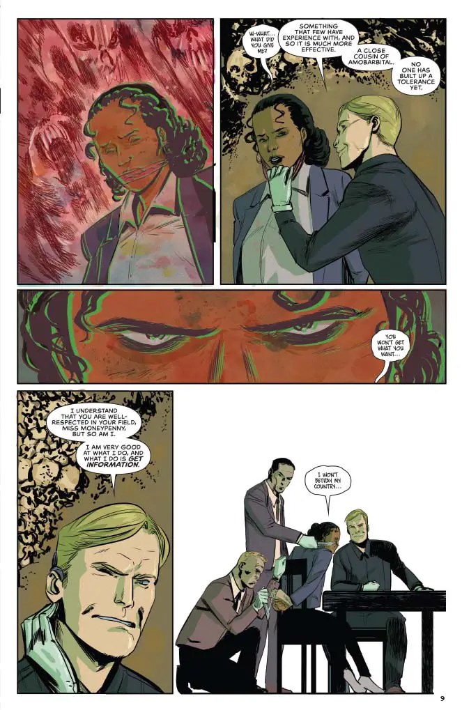 James Bond - Reflections of Death OGN, preview page 9