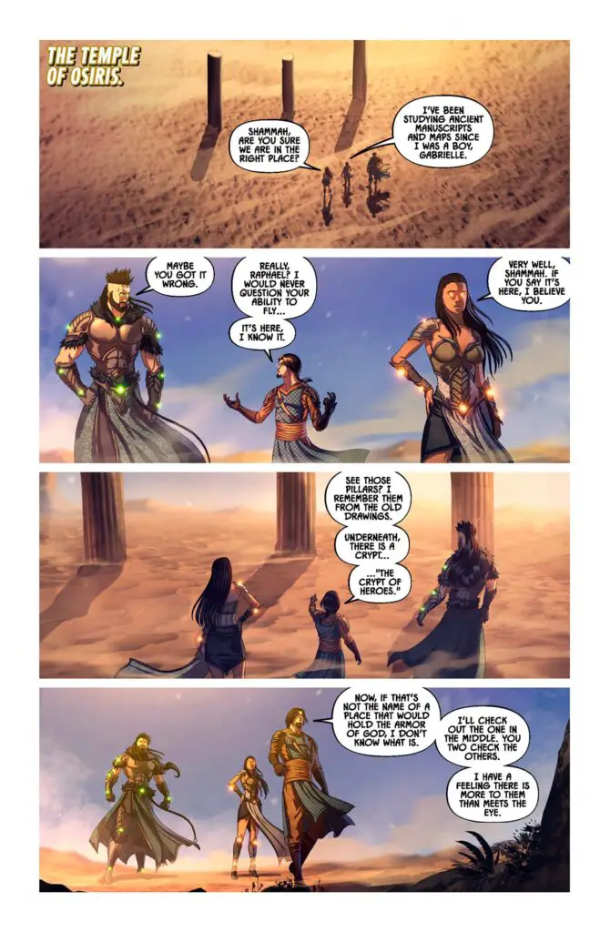 Knights of the Golden Sun #11, preview page 2