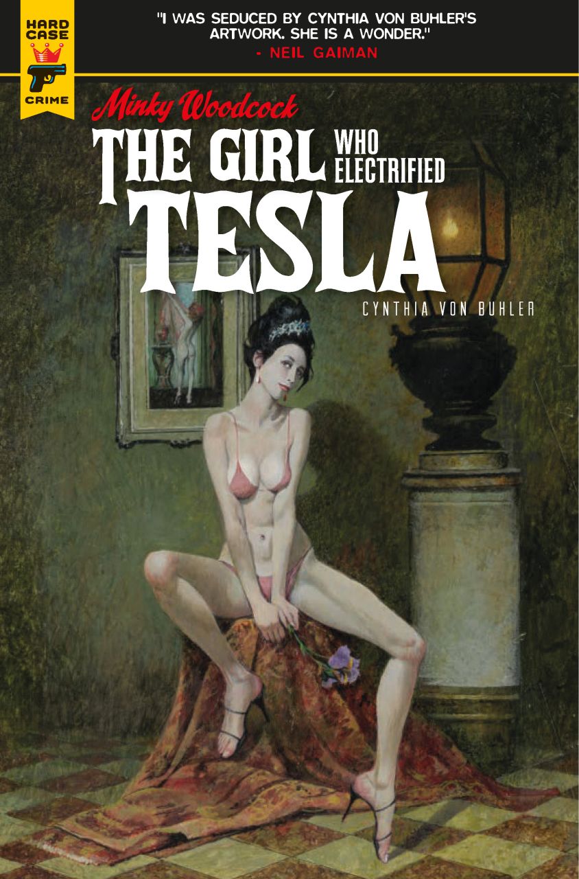 Minky Woodcock - The Girl Who Electrified Tesla #1, cover A