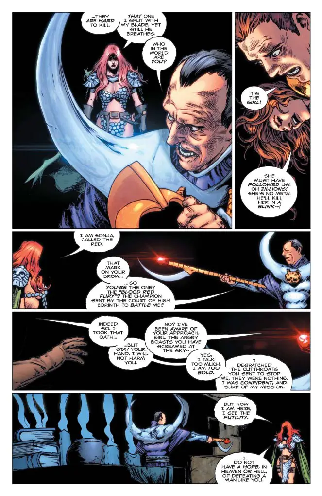 Red Sonja - The Superpowers #3, preview page 3