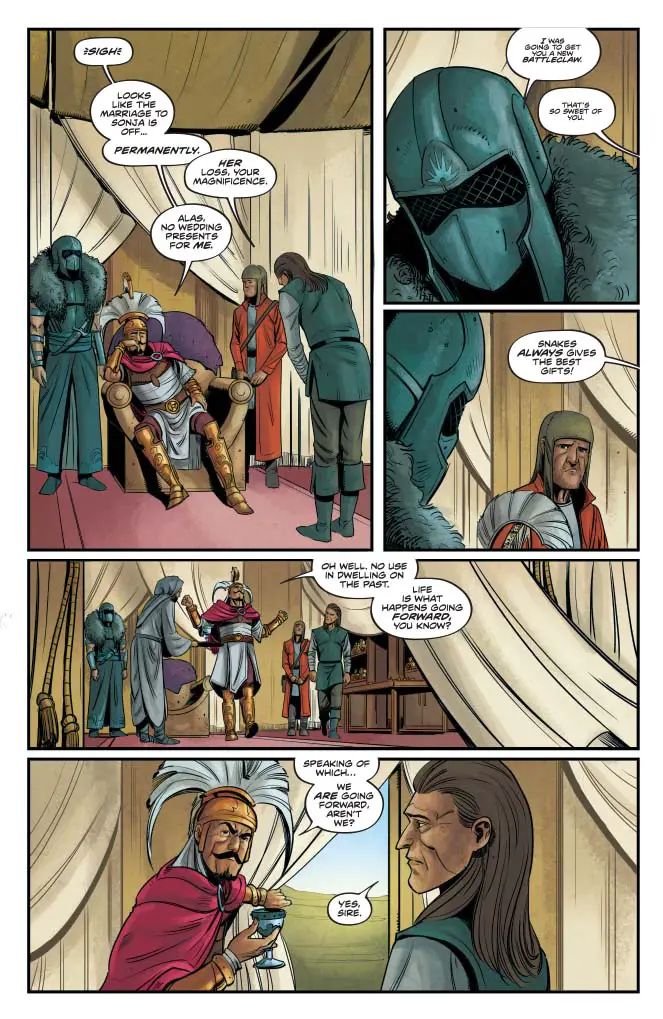 Red Sonja (Vol. 2) - The Queen's Gambit TPB, preview page 10