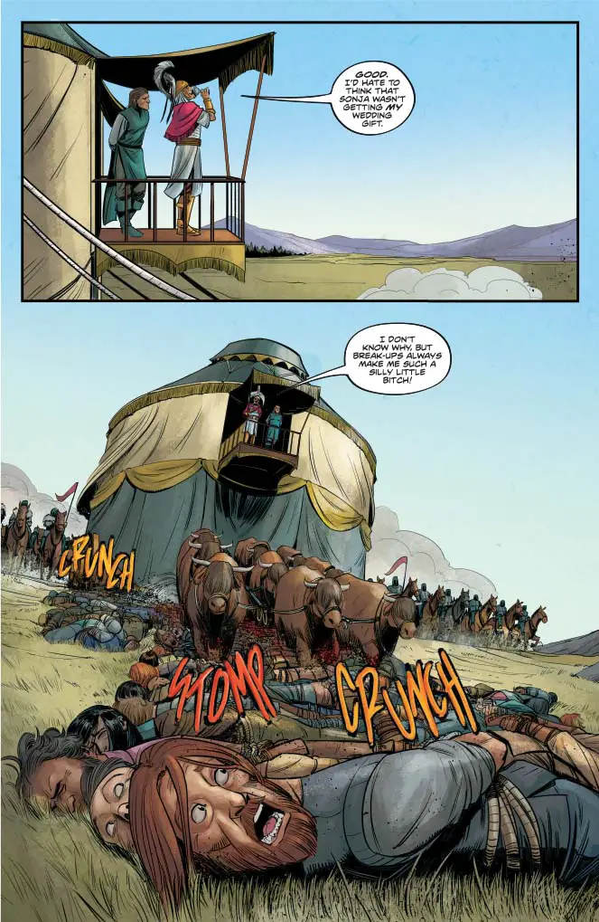 Red Sonja (Vol. 2) - The Queen's Gambit TPB, preview page 11