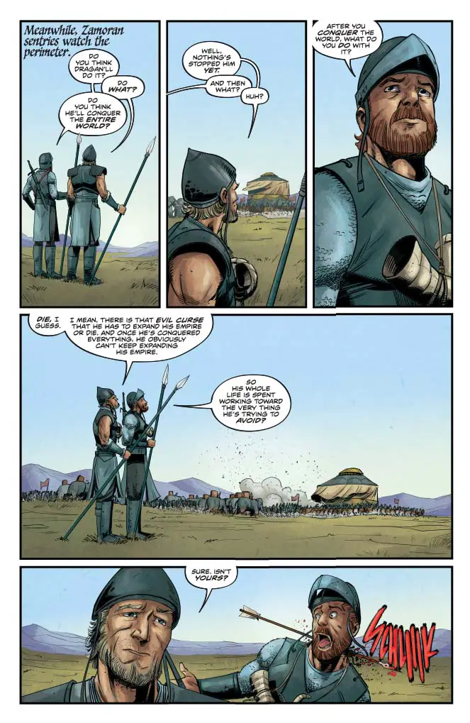 Red Sonja (Vol. 2) - The Queen's Gambit TPB, preview page 12