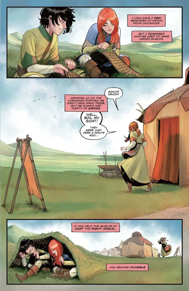 Red Sonja (Vol. 2) - The Queen's Gambit TPB, preview page 5