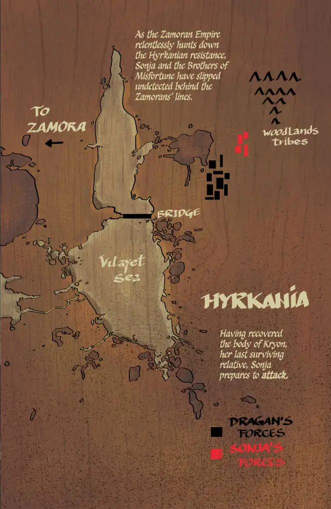Red Sonja (Vol. 2) - The Queen's Gambit TPB, preview page 7