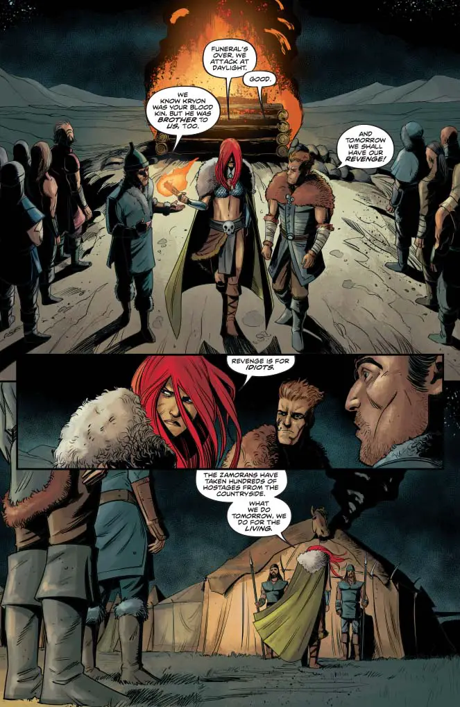 Red Sonja (Vol. 2) - The Queen's Gambit TPB, preview page 8