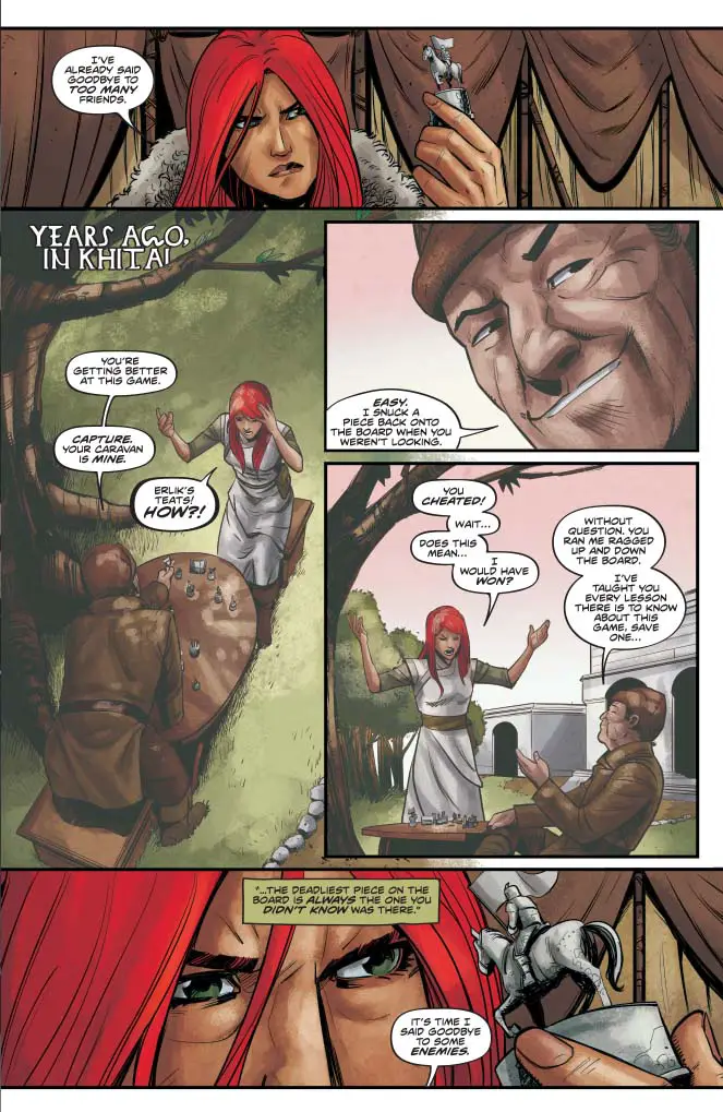 Red Sonja (Vol. 2) - The Queen's Gambit TPB, preview page 9