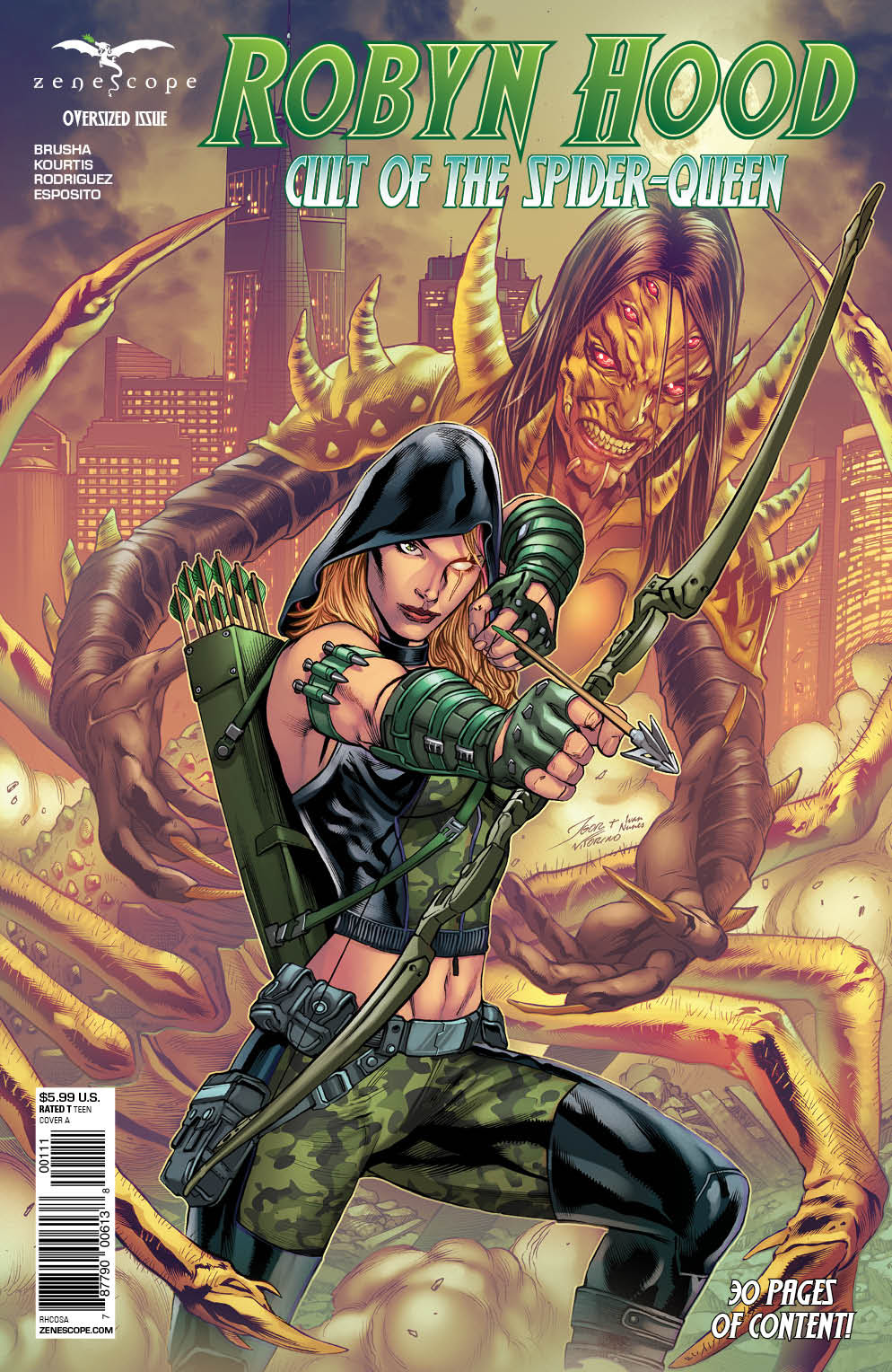 Robyn Hood - Cult of the Spider-Queen, cover A