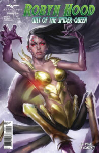 Robyn Hood - Cult of the Spider-Queen, cover B
