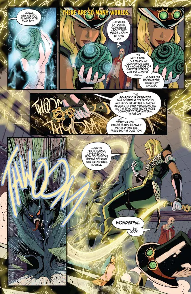 Sonjaversal #2, preview page 1