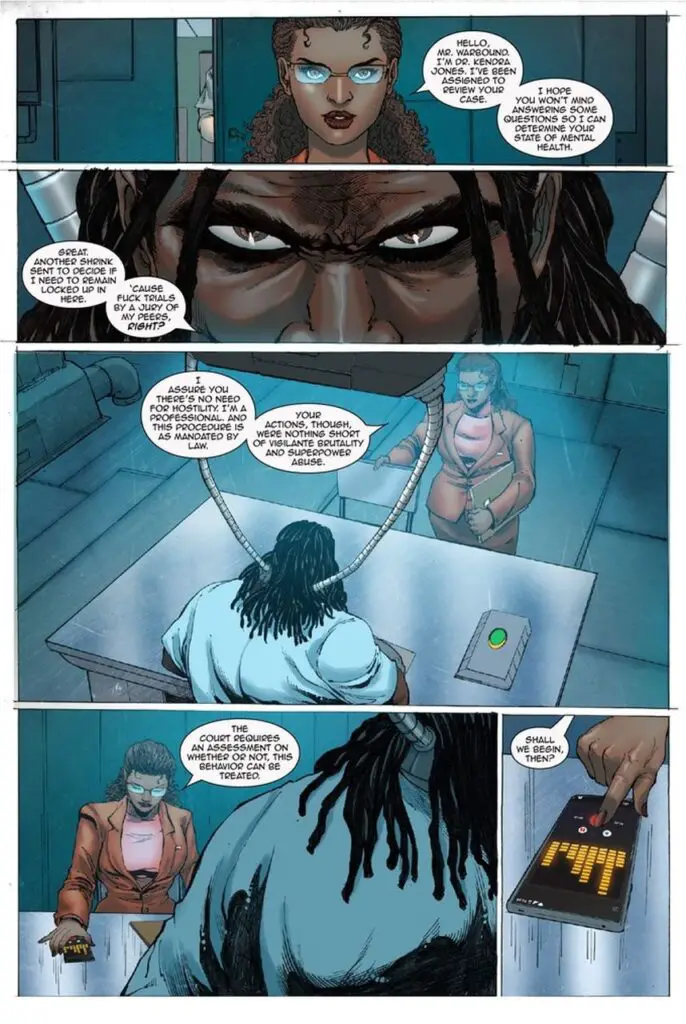 War Bound #1, preview page 2