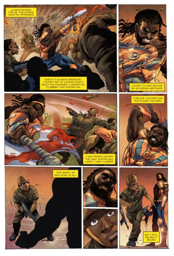 War Bound #1, preview page 6