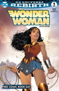 Wonder Woman - Rebirth #1, cover