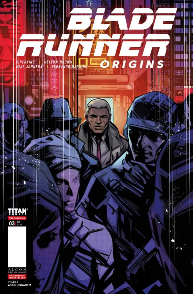 Blade Runner Origins #3, cover A